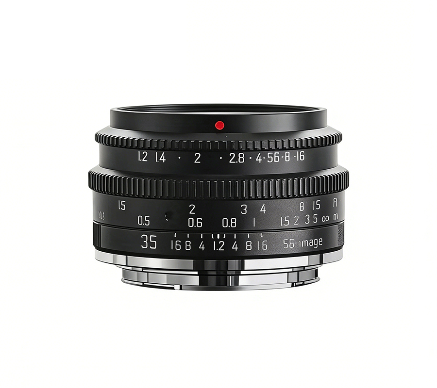 35mm F1.2 APS-C Manual Focus Prime Lens, Large Aperture Portrait Lens for E/Z/FX/M43/EOS-M/R/L Mirrorless Cameras