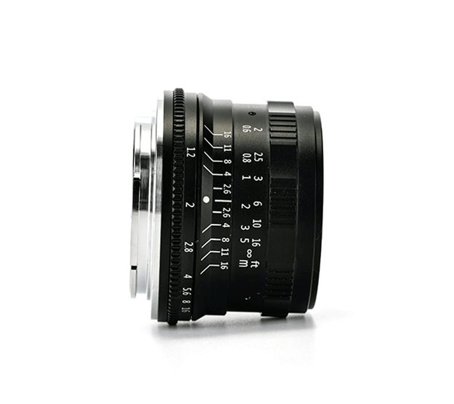 35mm F1.2 APS-C Manual Focus Prime Lens, Large Aperture Portrait Lens for E/Z/FX/M43/EOS-M/R/L Mirrorless Cameras