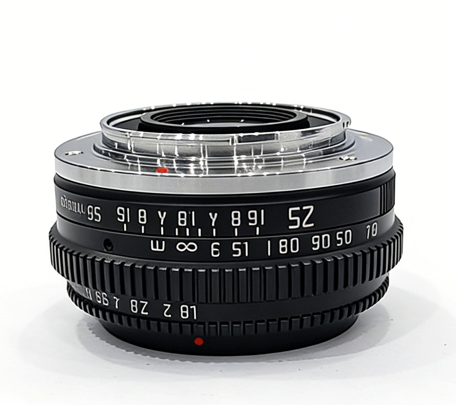 25mm F1.8 APS-C Manual Prime Lens, 58&deg; Humanistic Wide-Angle Lens for Street, Travel & Documentary Photography for E/Z/FX/M43/EOS-M/R/L Mount