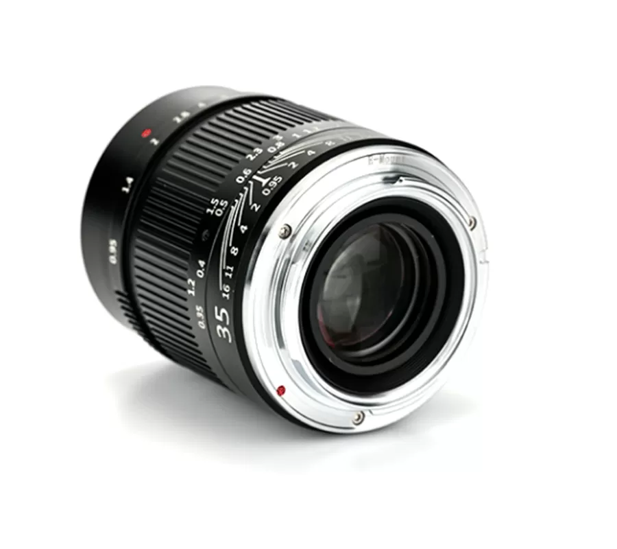 35mm F0.95 APS-C Manual Prime Lens, Night King Ultra-Fast Large Aperture Lens with High Luminous Flux for Low-Light Portrait, Night Scene & Street Photography for E/Z/FX/M43/EOS-M/R/L Mount