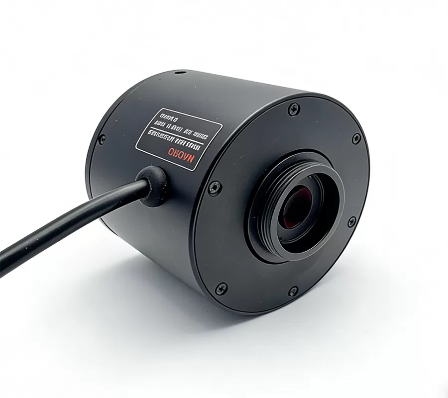 25mm Motorized Industrial Lens JOS823002520A, C-Mount, 80mm-1000mm Working Distance, IPRAS Passive Autofocus ROI Tracking for Automated Machine Vision