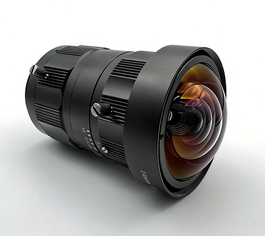 14 mm &Phi;43 mm Bildkreis 8K verzerrungsarmes Industrieobjektiv