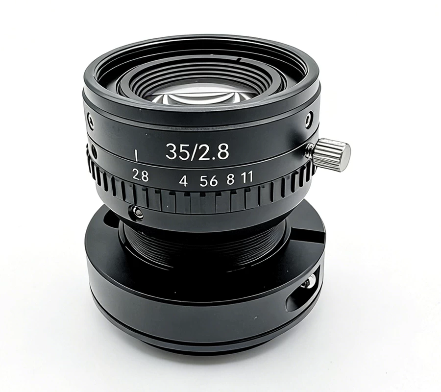 Machine Vision 35mm Lens M42/M58, &Phi;30 Image Circle for 4K Line Scan Camera