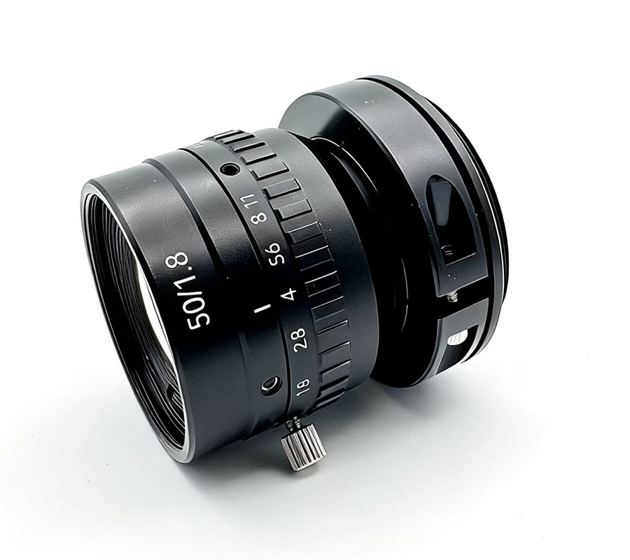 4096*2 Dual Line Scan Industrial Lens 50mm, &Phi;30, 5&mu;m Ultra-sharp Machine Vision Lens