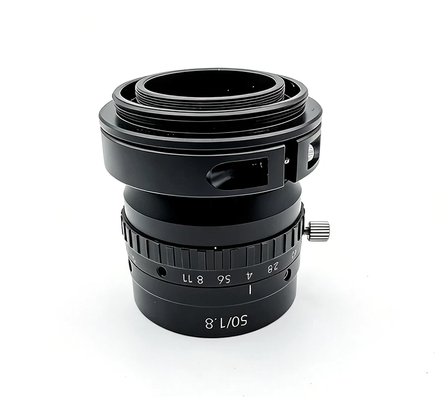 4096*2 Dual Line Scan Industrial Lens 50mm, &Phi;30, 5&mu;m Ultra-sharp Machine Vision Lens