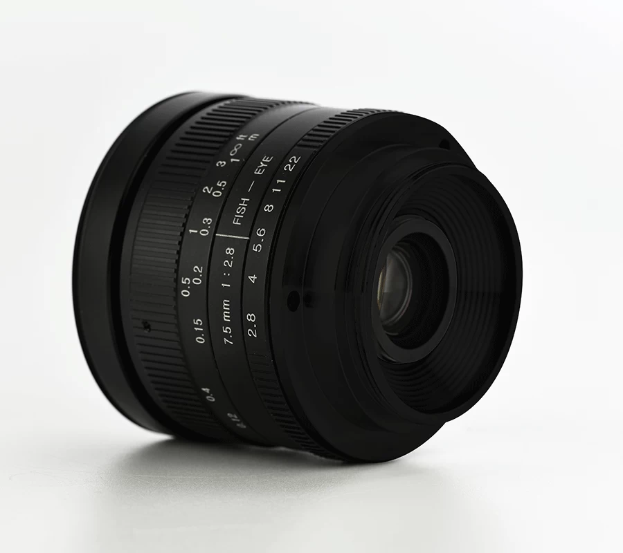 Machine Vision 7.5mm Lens M42-P1, &Phi;30 Image Circle for 4K Line Scan Camera