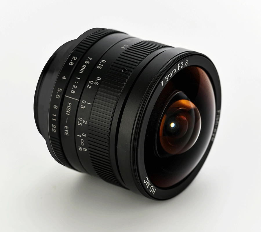 Machine Vision 7.5mm Lens M42-P1, &Phi;30 Image Circle for 4K Line Scan Camera