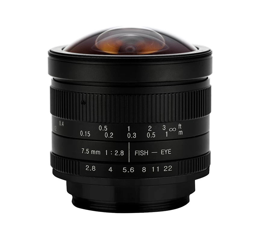 Machine Vision 7.5mm Lens M42-P1, &Phi;30 Image Circle for 4K Line Scan Camera