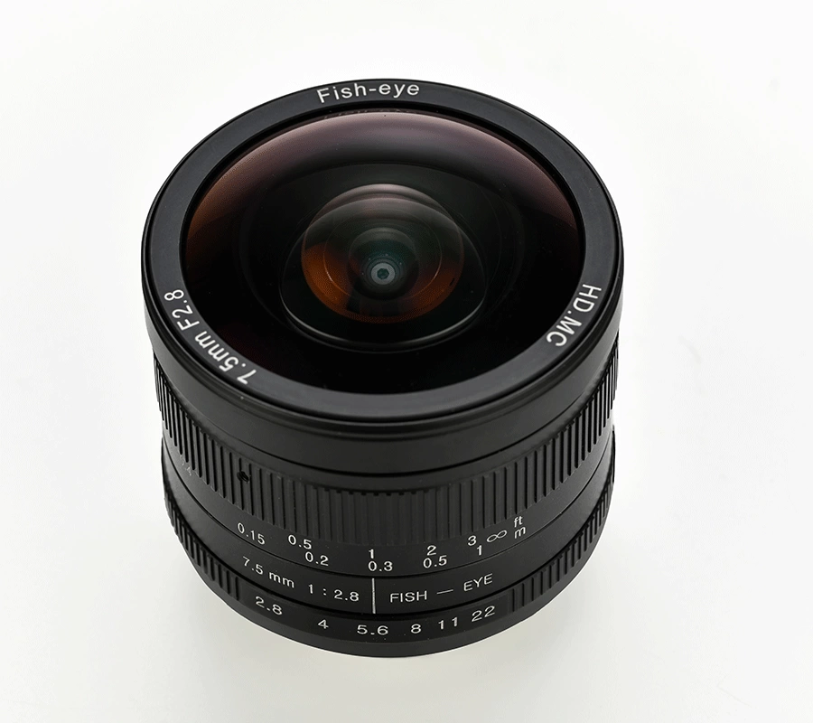 Machine Vision 7.5mm Lens M42-P1, &Phi;30 Image Circle for 4K Line Scan Camera